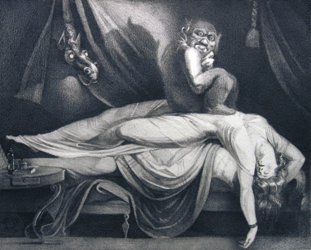 Copy of Fuseli s Nightmare_pencil_20x25 by Thanasis Giotakis